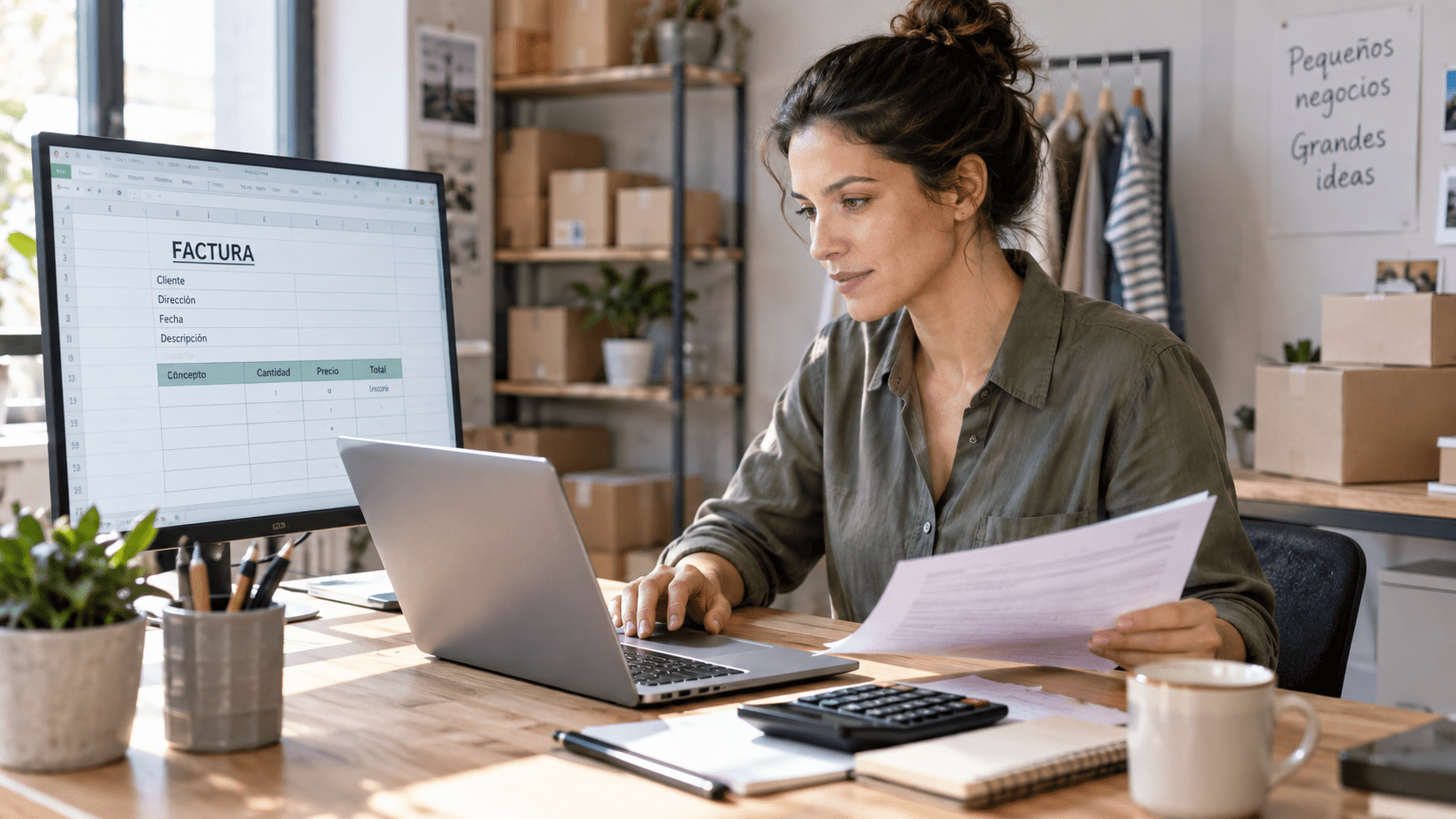 Plantillas facturas sin IVA: 5 modelos Excel gratis