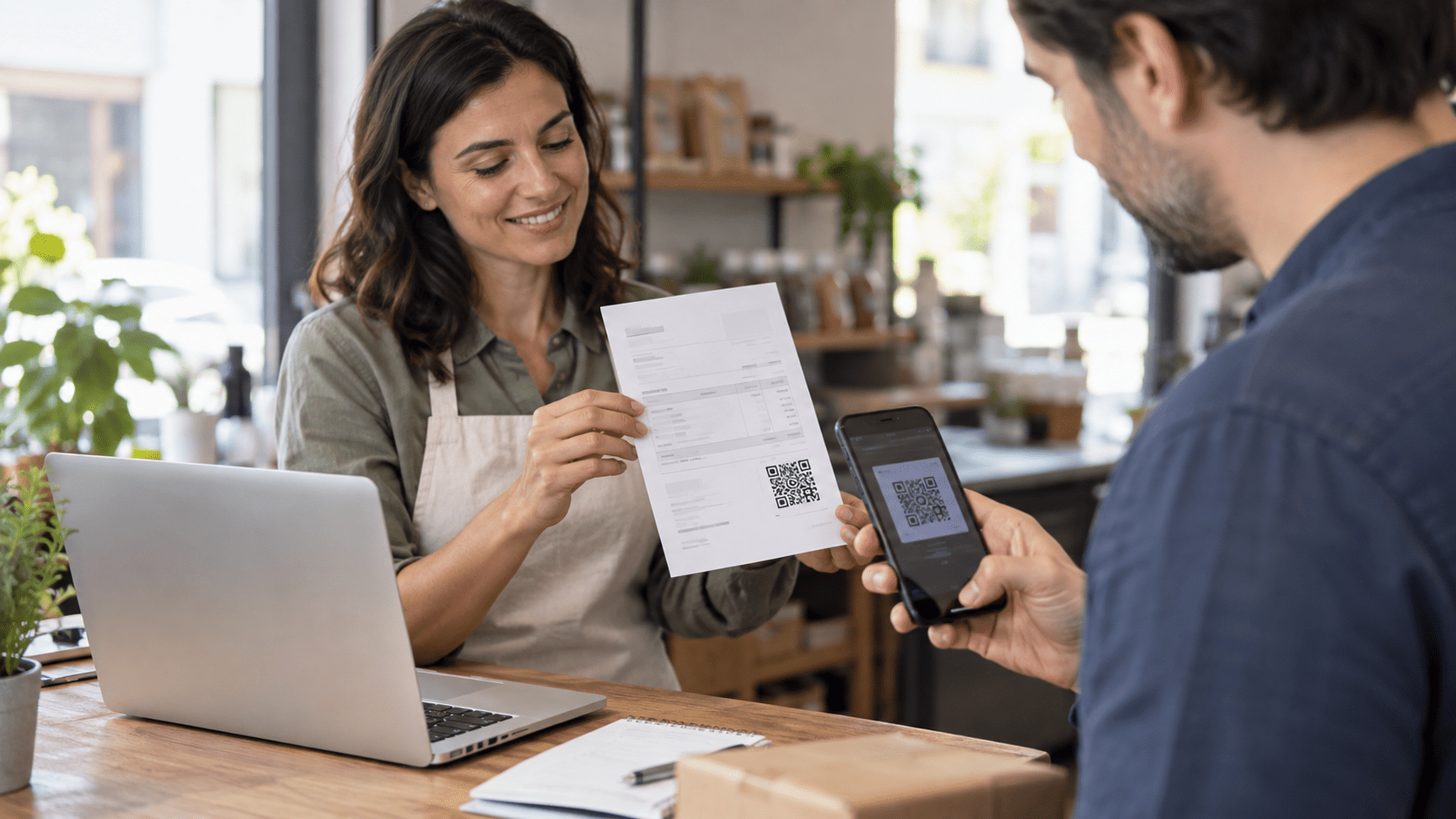 Código QR factura electrónica: qué es y cuándo es obligatorio